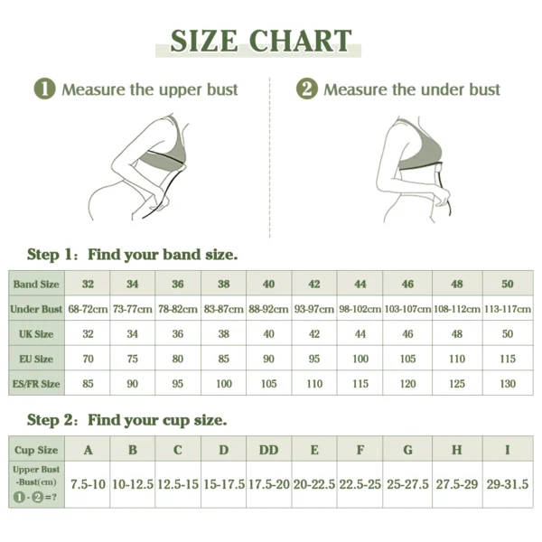 Bralettes For Nursing, Lace Wirefree Padded Maternity Support Bra - Image 6